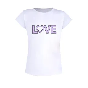 #Pansies in Paris 'LOVE' Bling Tennis Top