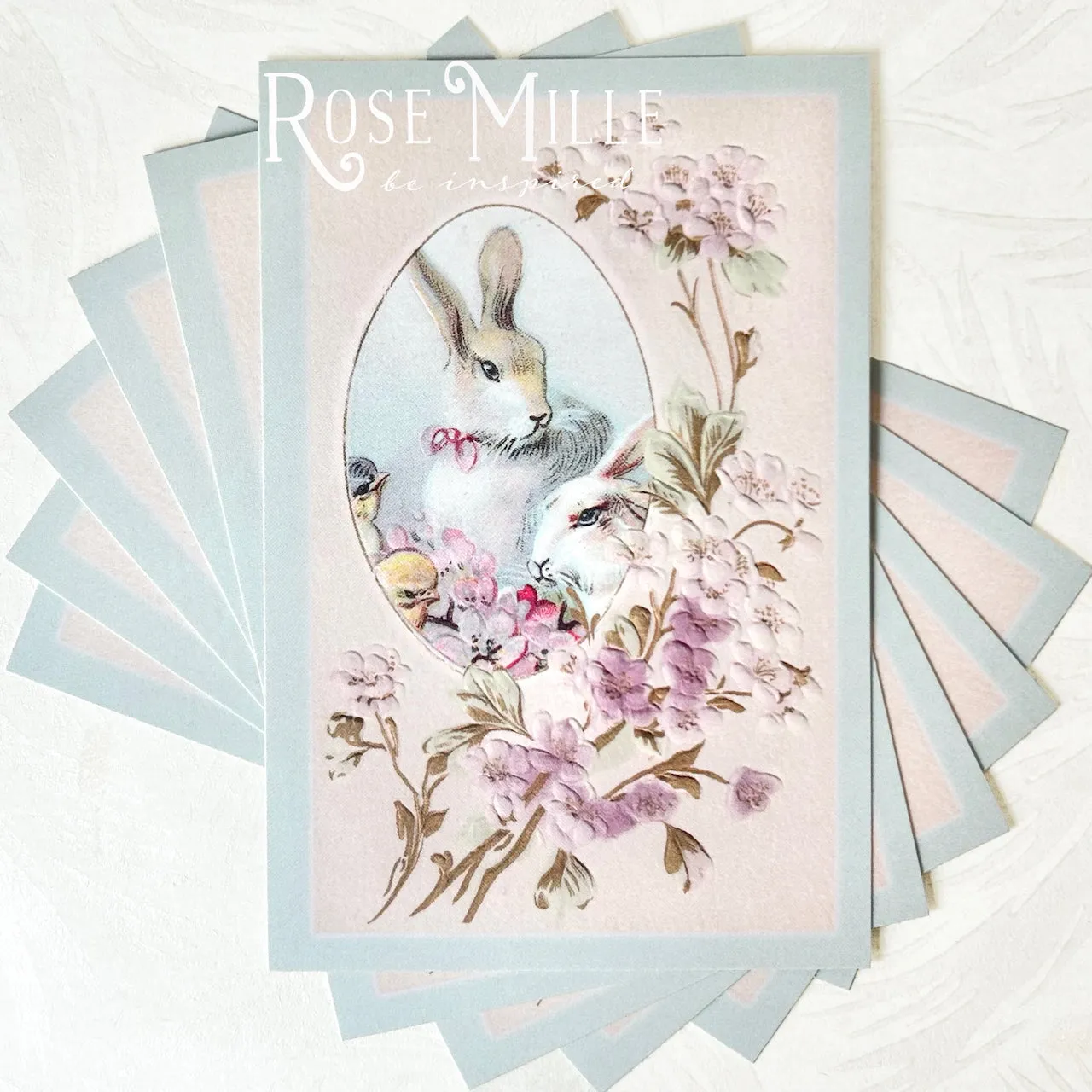 Pretty Bunny - Layering PostCards