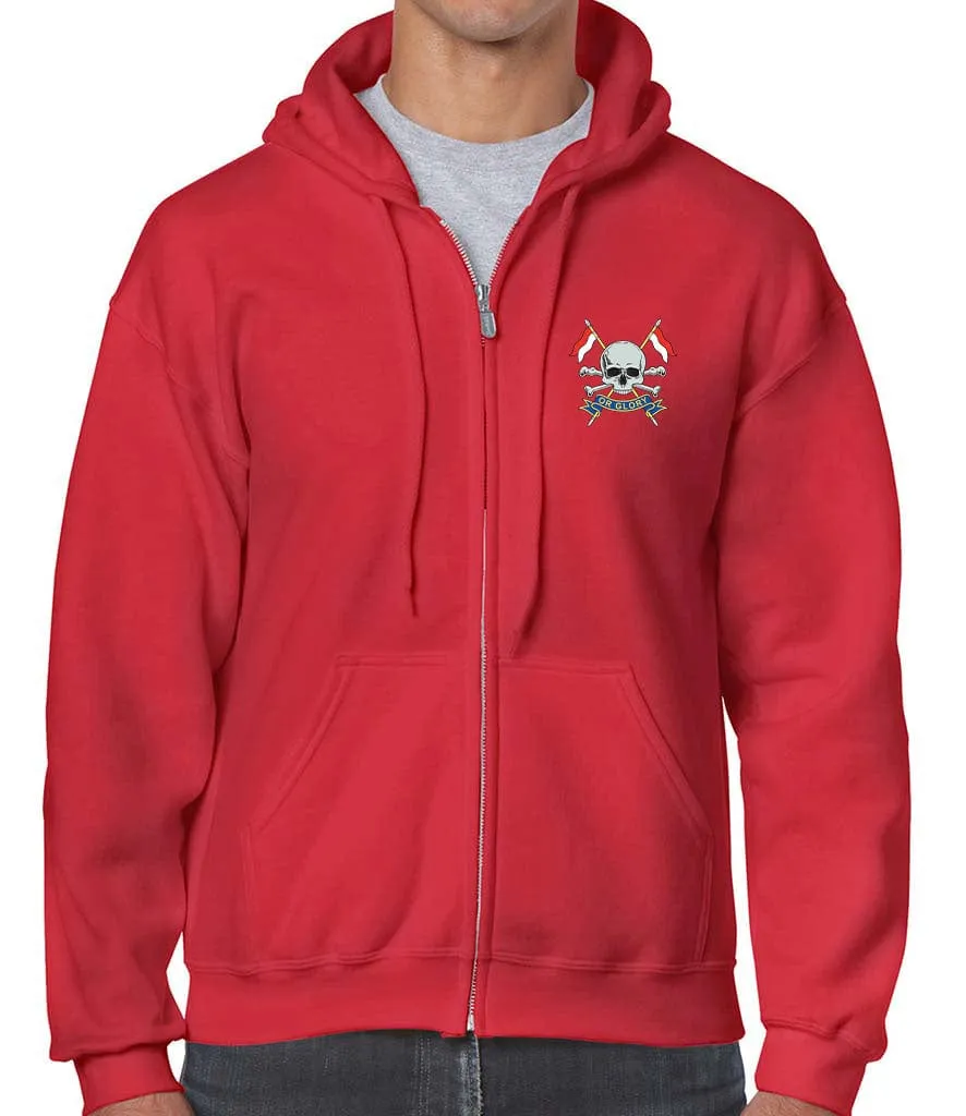Royal Lancers Unisex Full Zip Hoodie