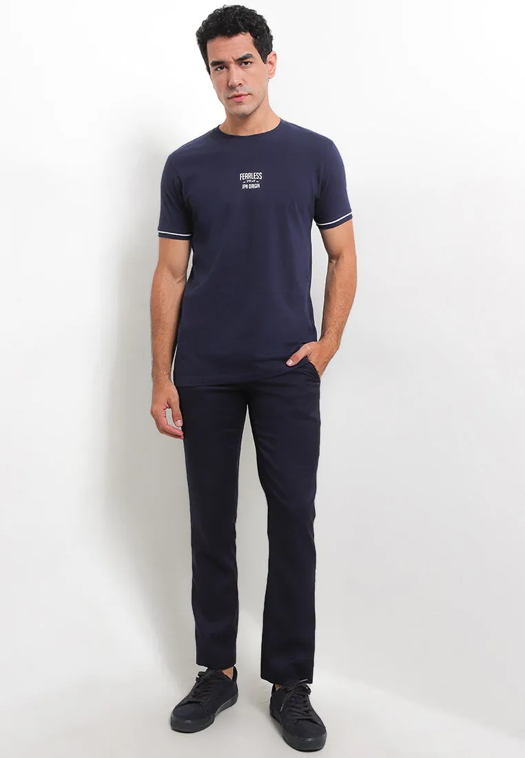 Ryusei Kaos Pria Wakumi Navy