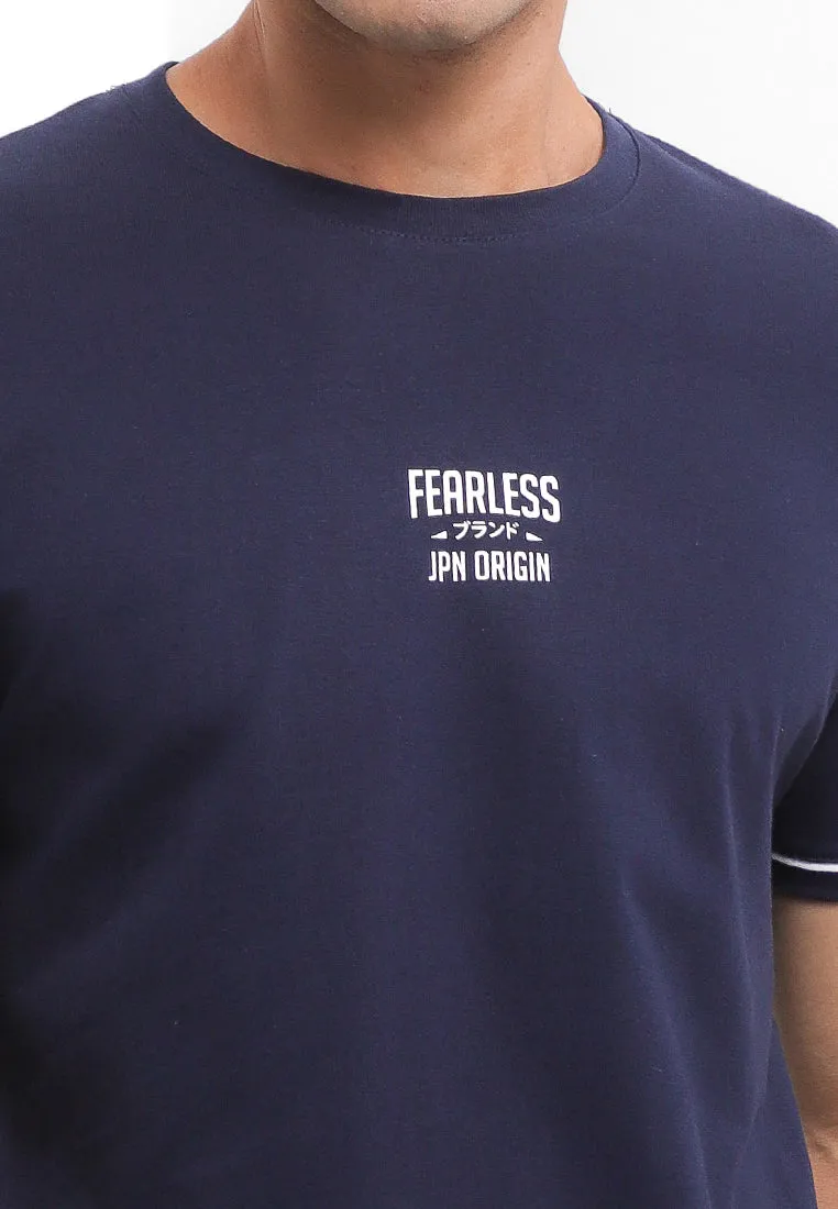 Ryusei Kaos Pria Wakumi Navy
