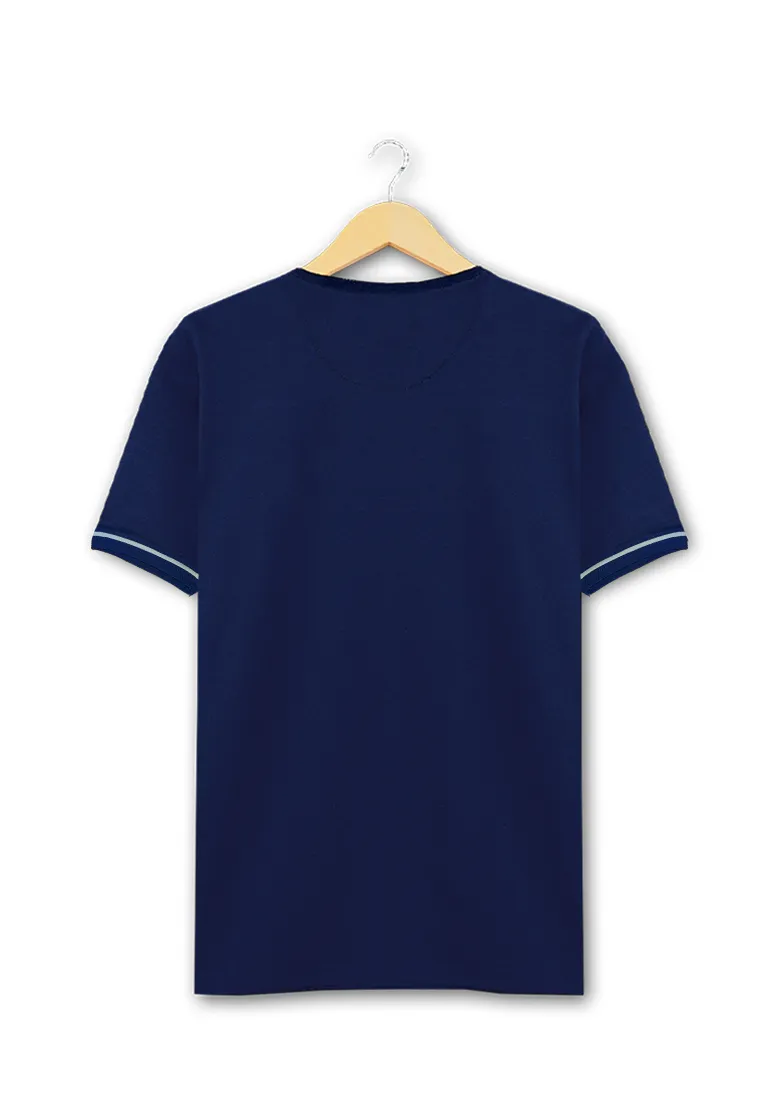 Ryusei Kaos Pria Wakumi Navy