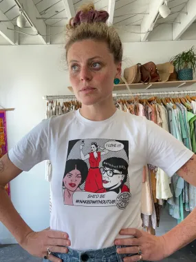 She’d Be Naked Without Us CDG Tee