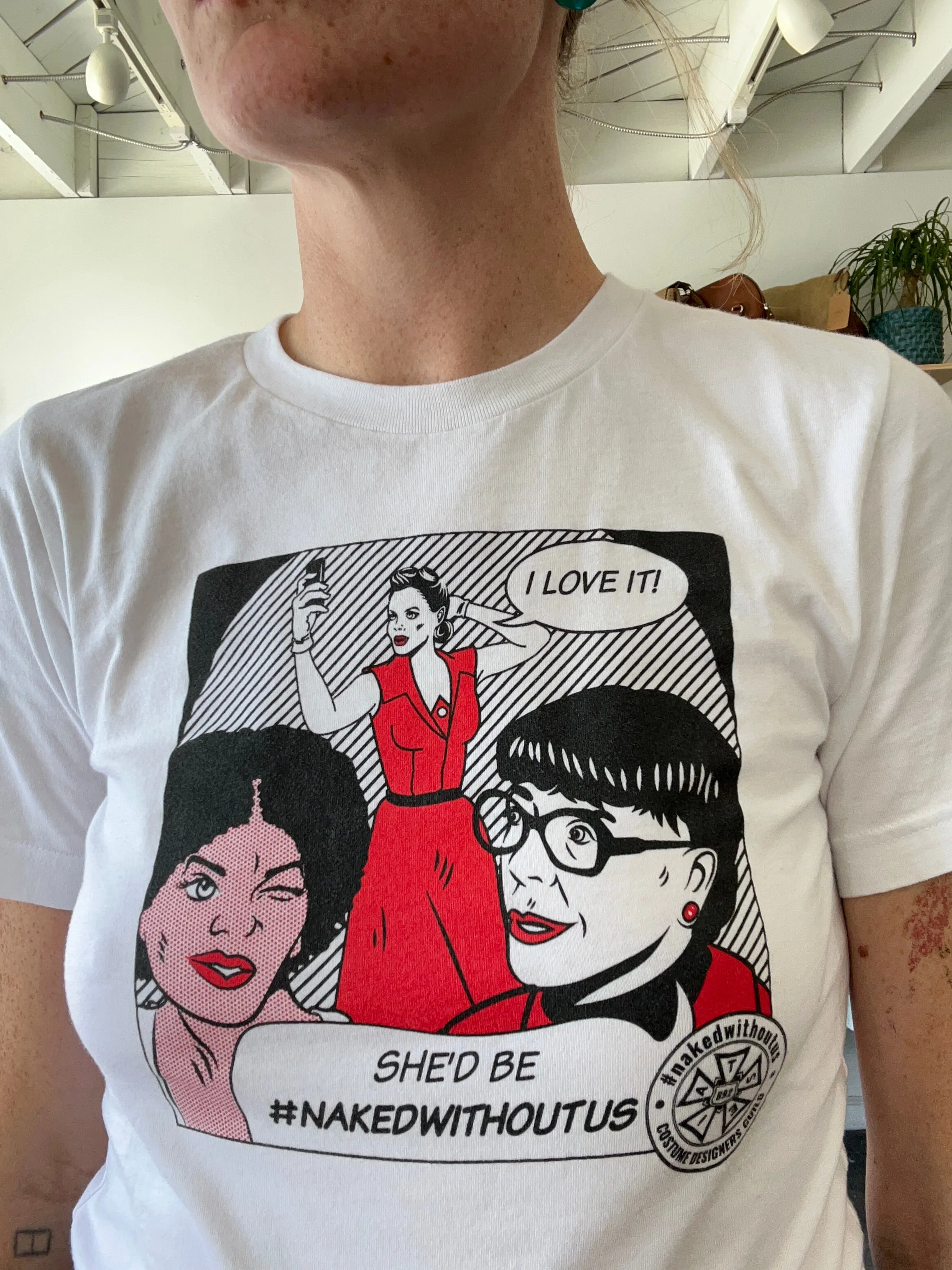 She’d Be Naked Without Us CDG Tee
