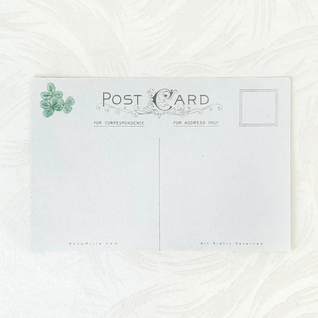Simple Clovers - Layering PostCards