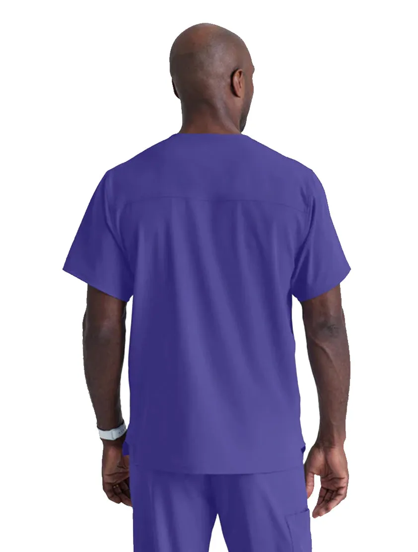 SKECHERS™ by Barco Structure 1-Pocket V-Neck Scrub Top