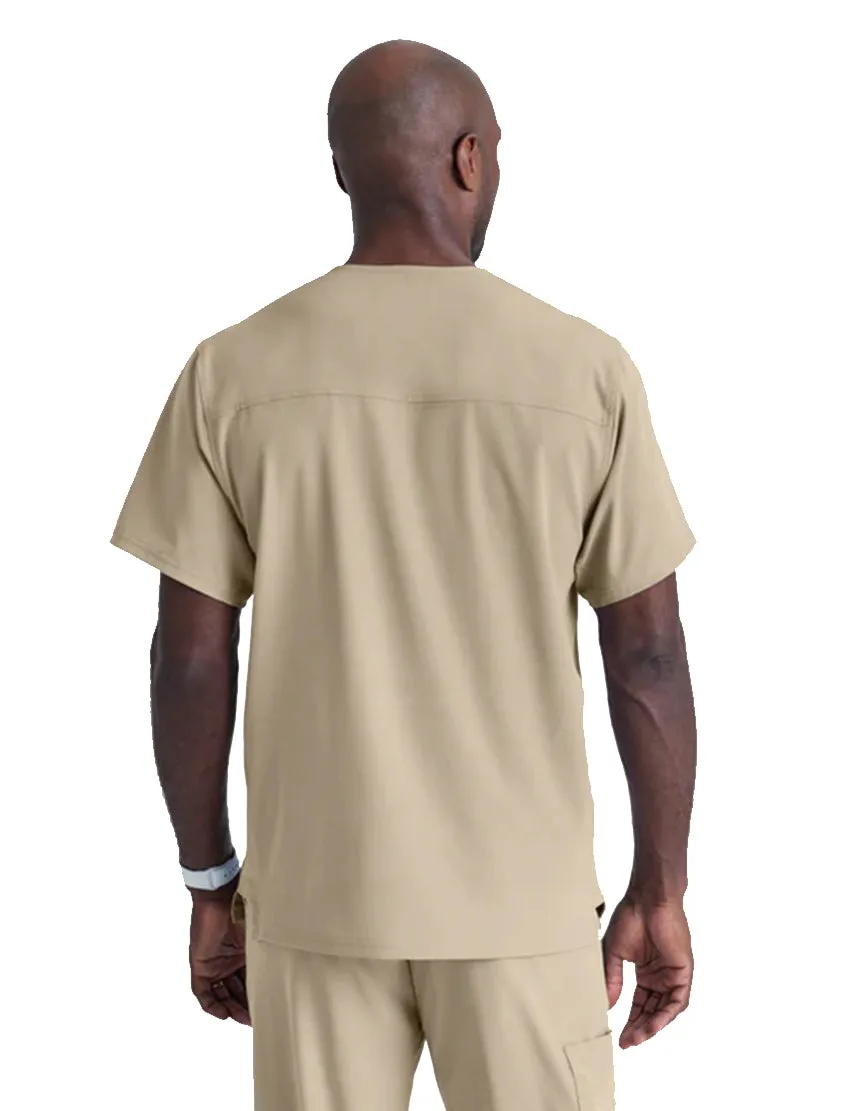 SKECHERS™ by Barco Structure 1-Pocket V-Neck Scrub Top