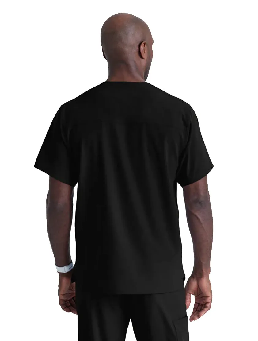 SKECHERS™ by Barco Structure 1-Pocket V-Neck Scrub Top