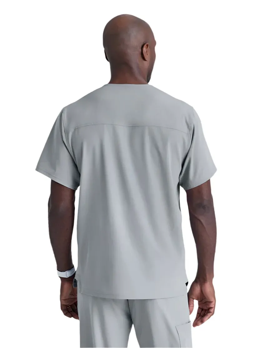 SKECHERS™ by Barco Structure 1-Pocket V-Neck Scrub Top