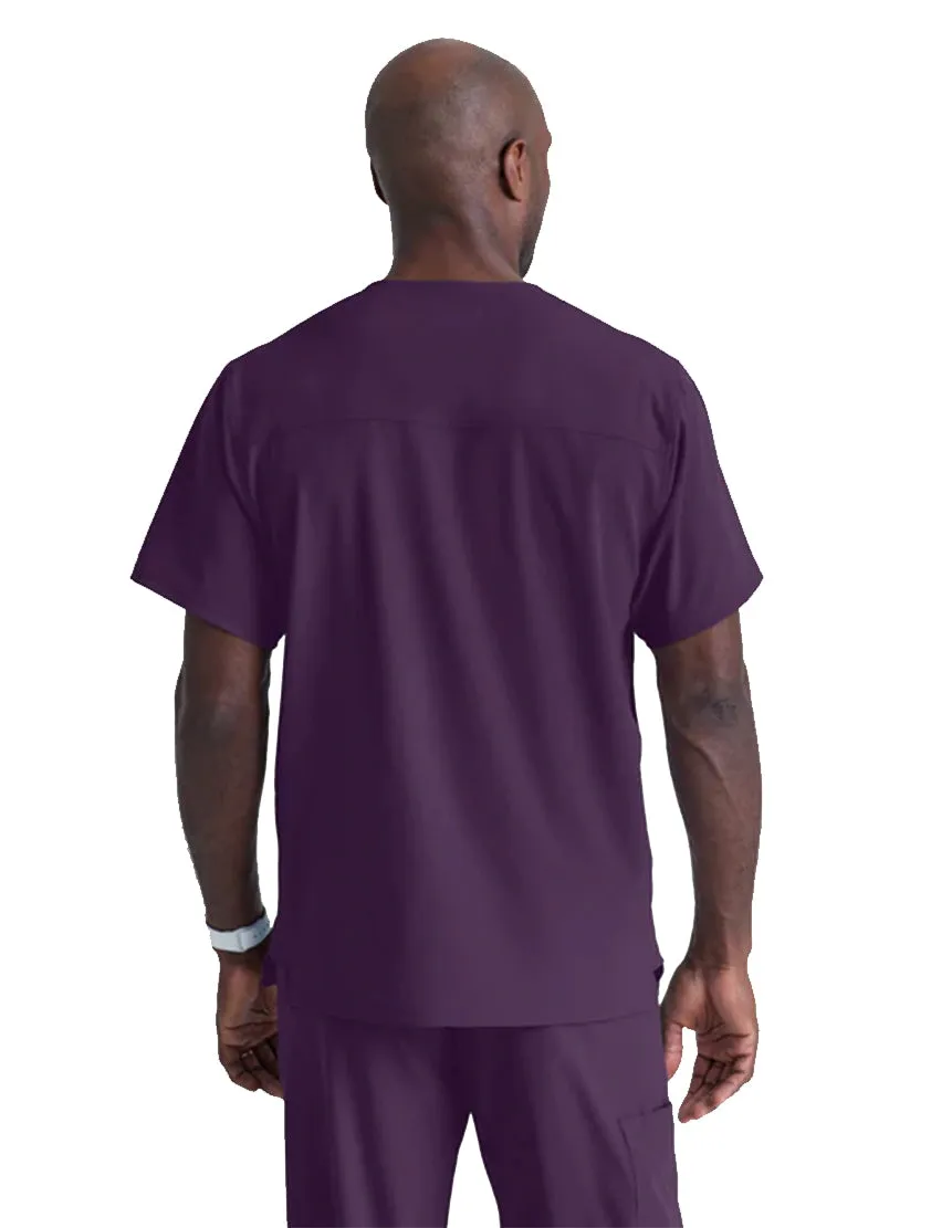 SKECHERS™ by Barco Structure 1-Pocket V-Neck Scrub Top