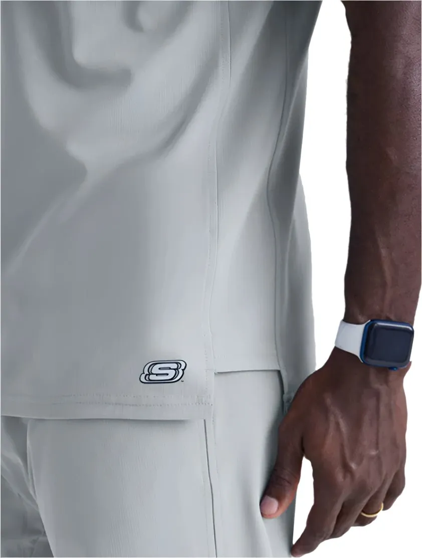 SKECHERS™ by Barco Structure 1-Pocket V-Neck Scrub Top