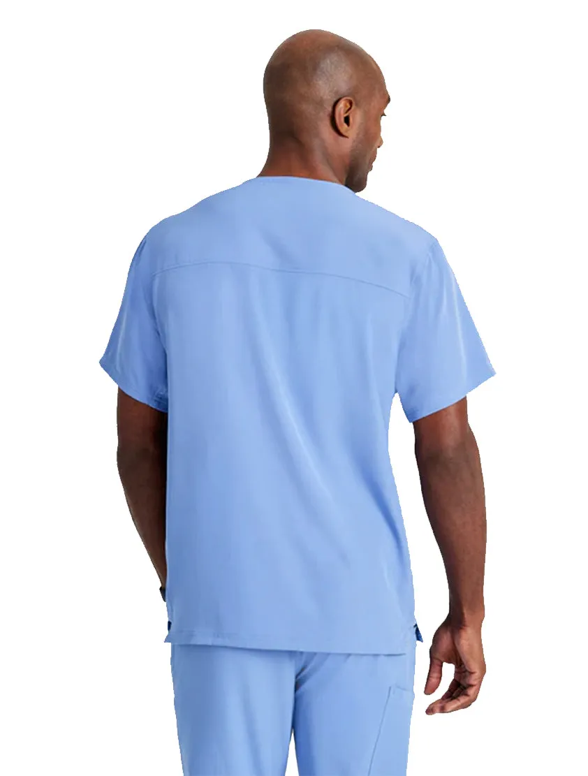 SKECHERS™ by Barco Structure 1-Pocket V-Neck Scrub Top