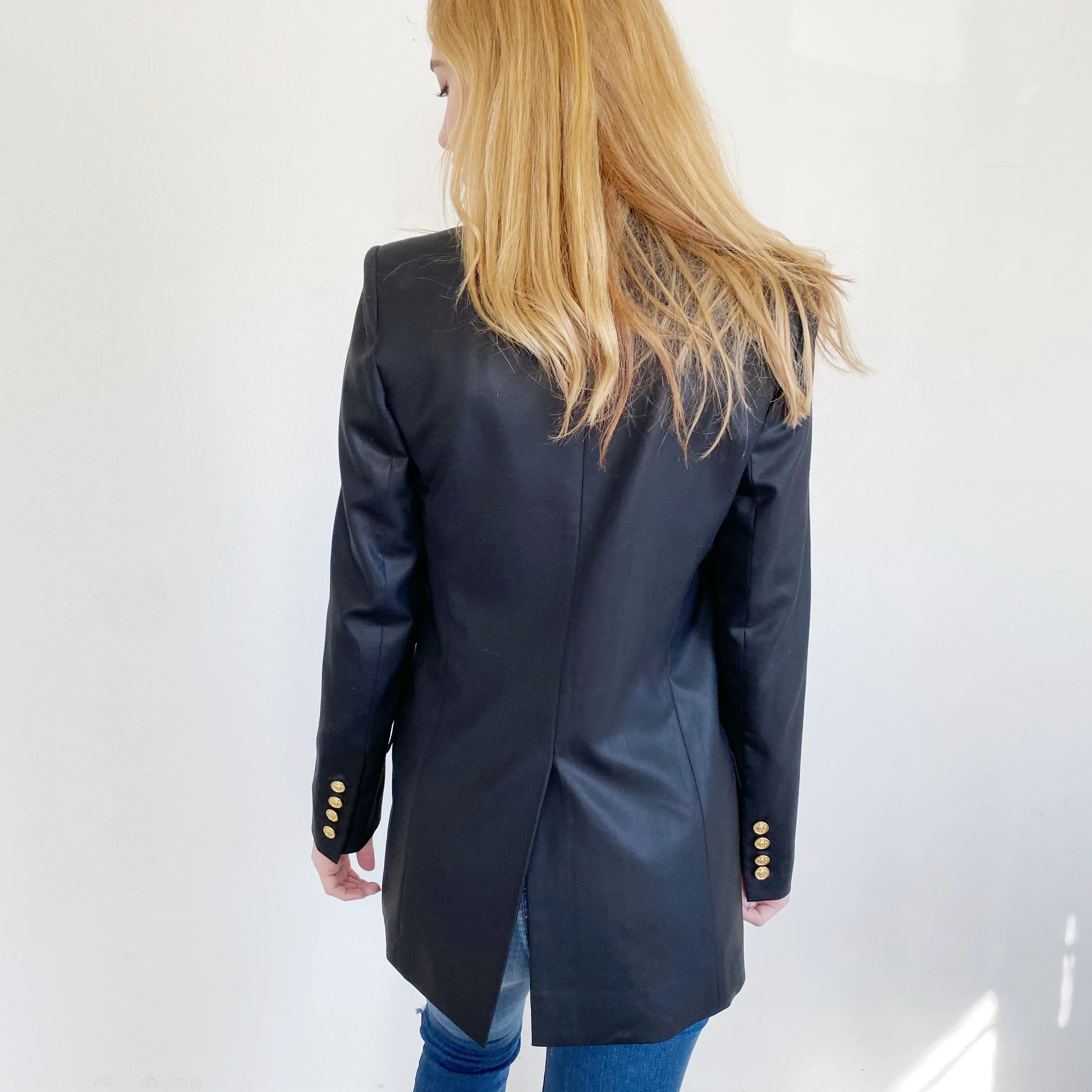 SMYTHE Wool Boyfriend Blazer 8