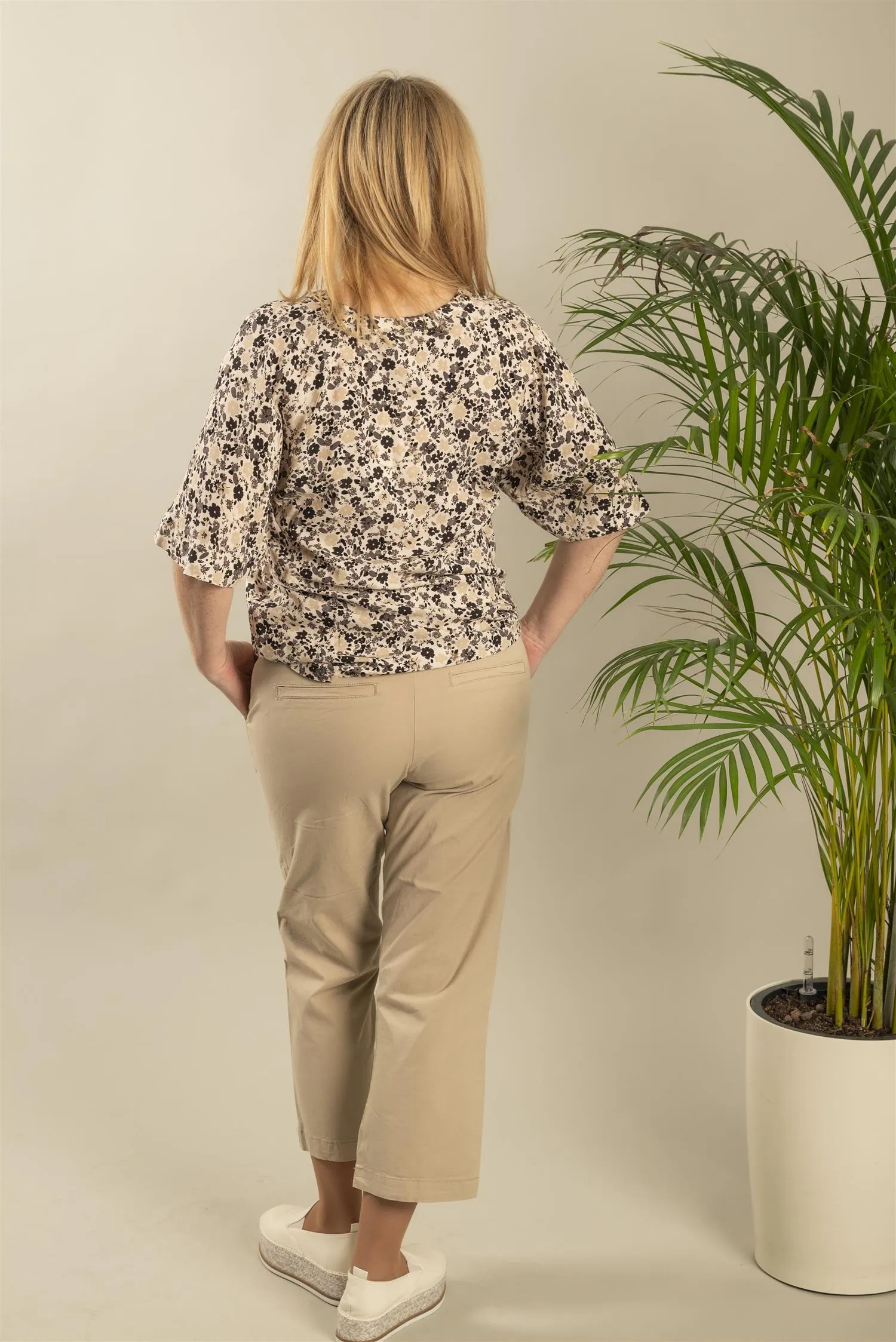Soffyns Kulott Chinos - White Pepper