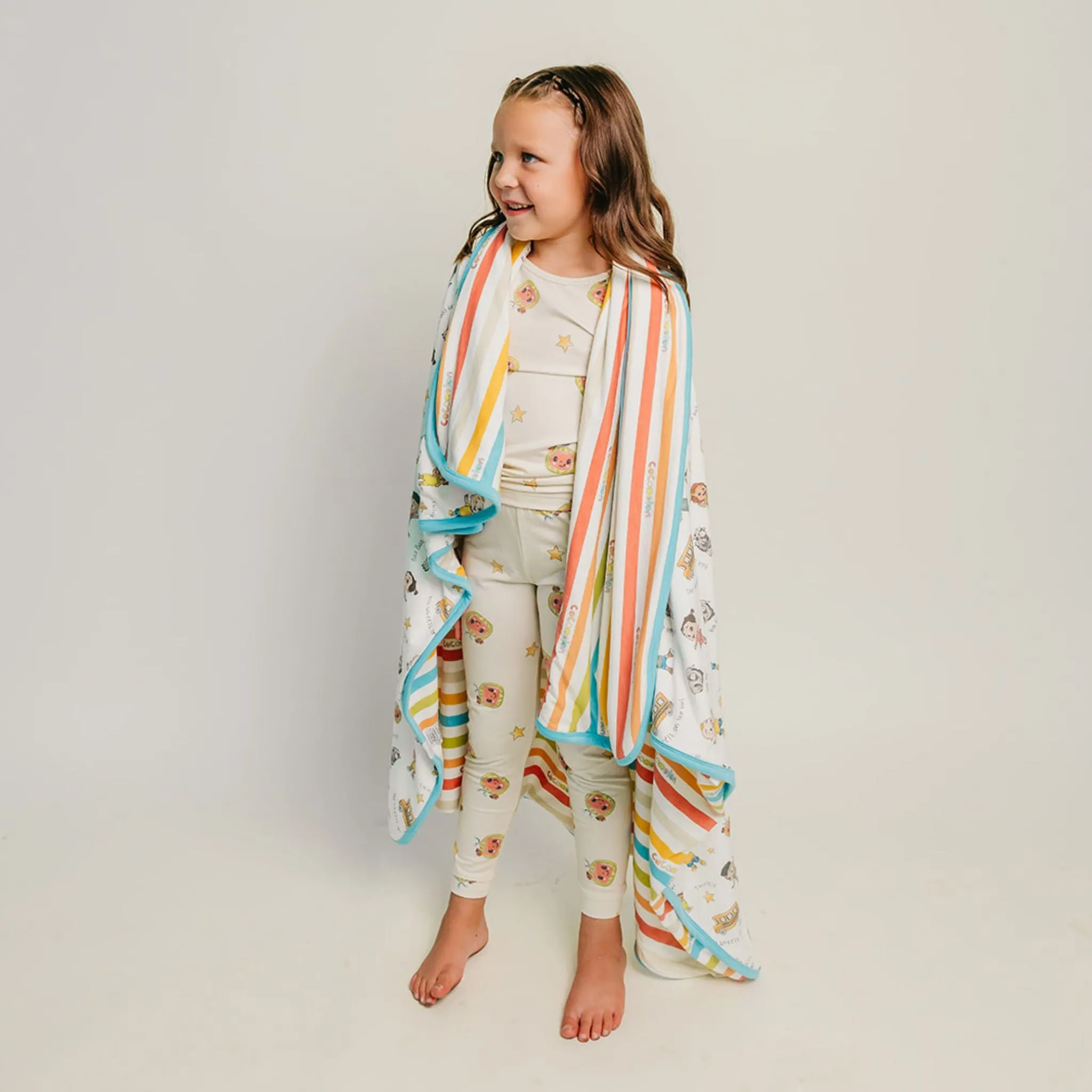 Three-Layer Quilt - CoComelon Friends