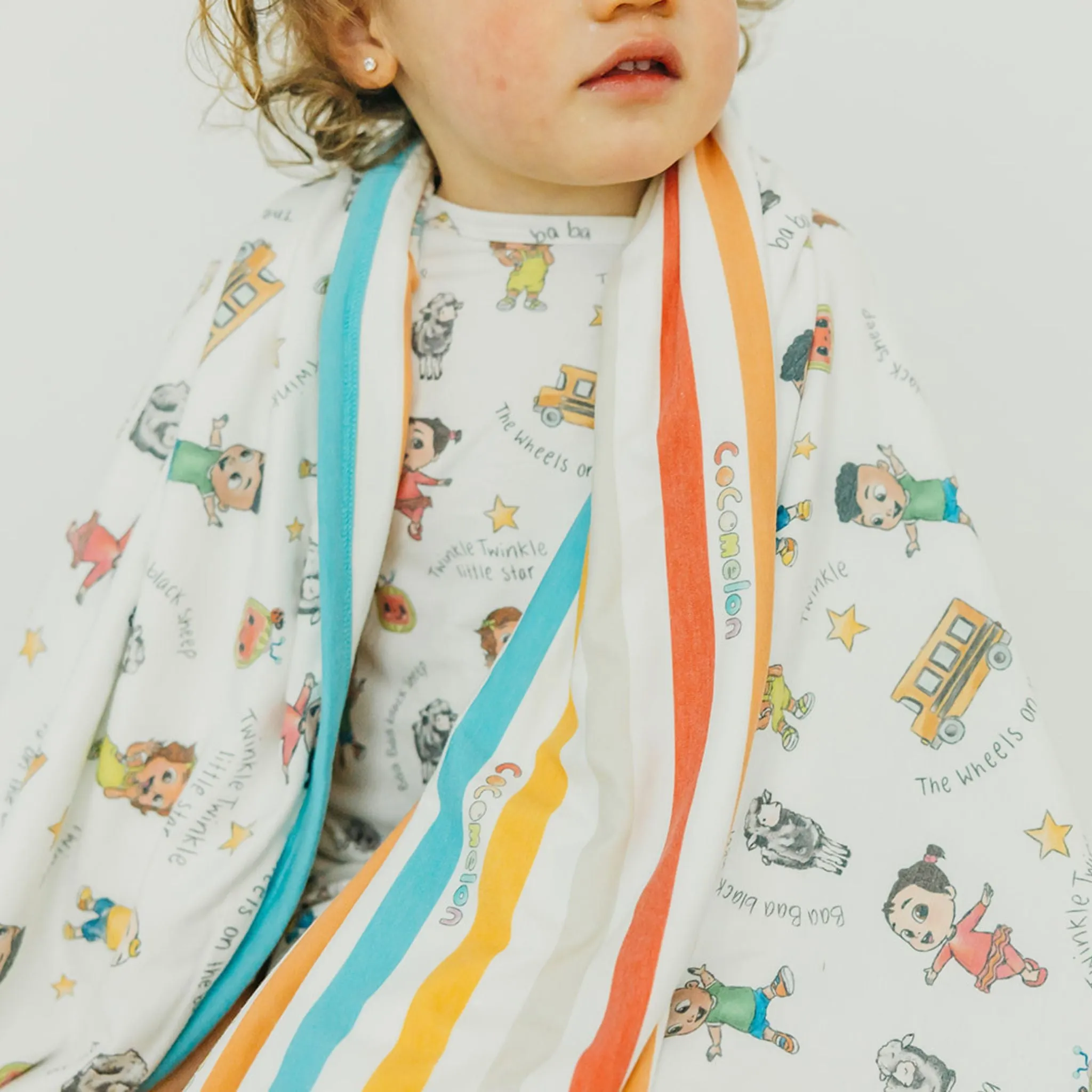 Three-Layer Quilt - CoComelon Friends