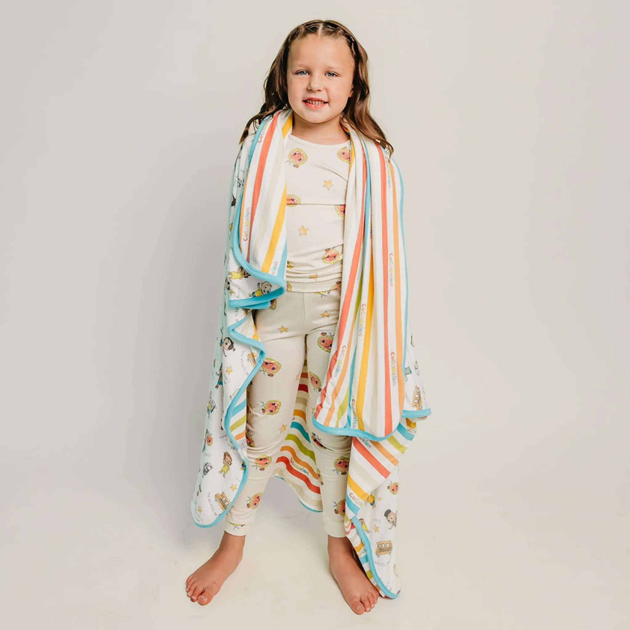 Three-Layer Quilt - CoComelon Friends