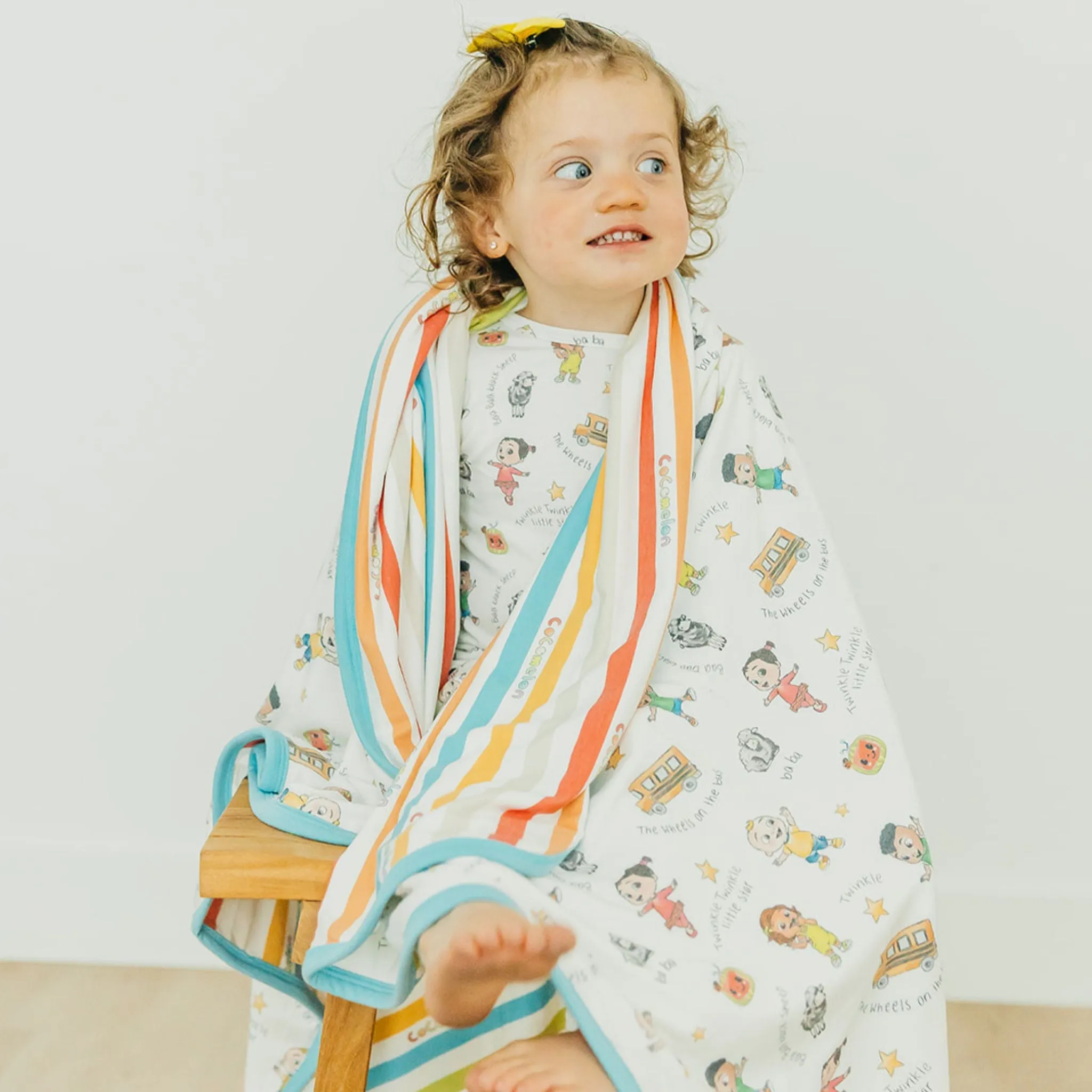 Three-Layer Quilt - CoComelon Friends