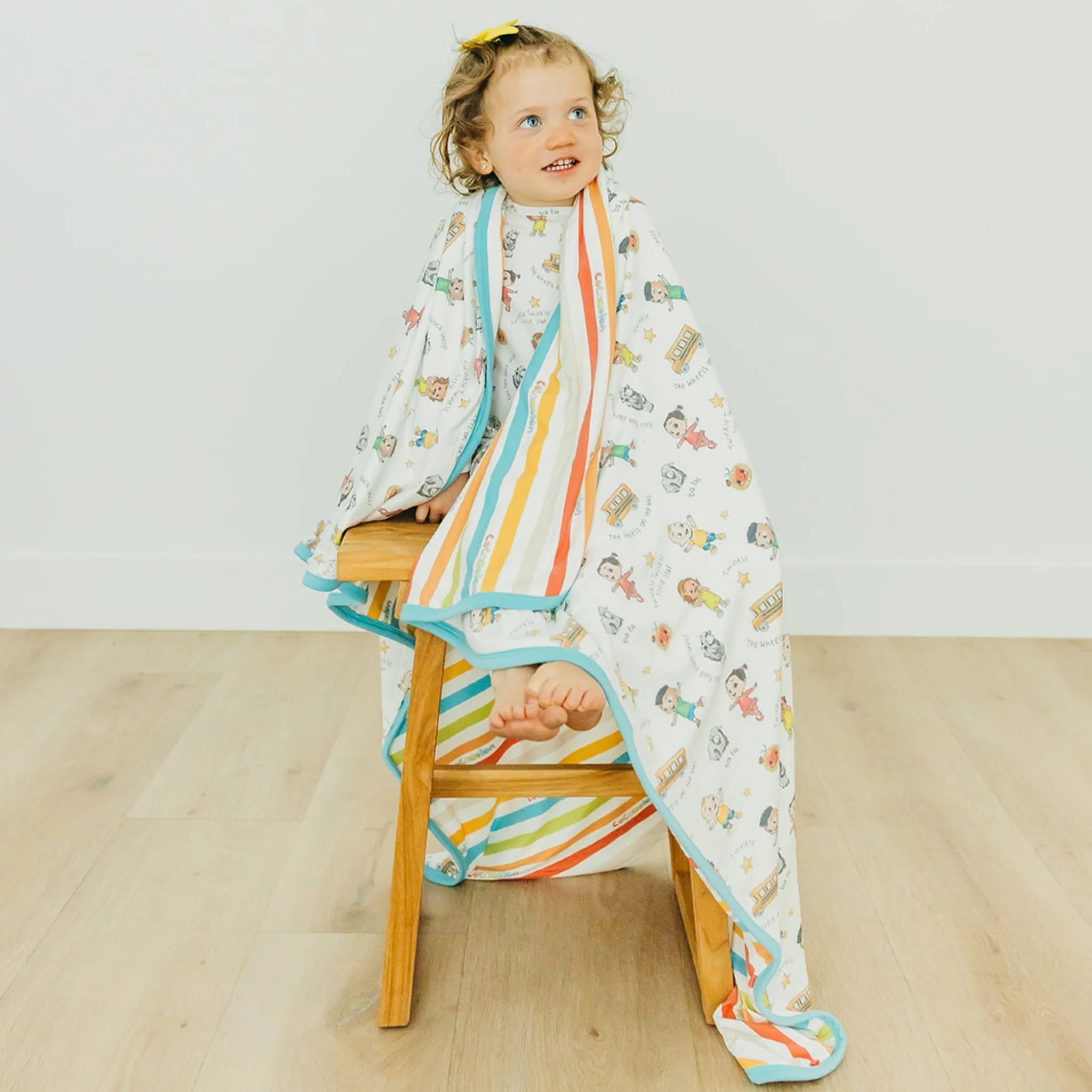 Three-Layer Quilt - CoComelon Friends