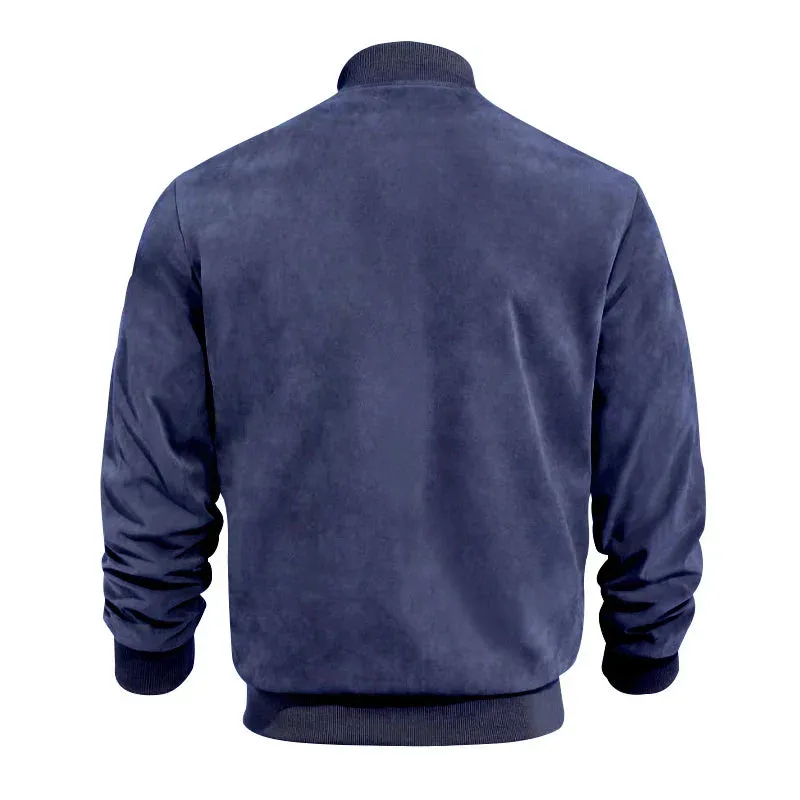 Titan® | Suede Bomber Jacket