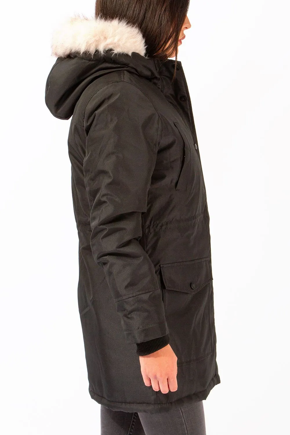 Trinity Faux Fur Hooded Parka