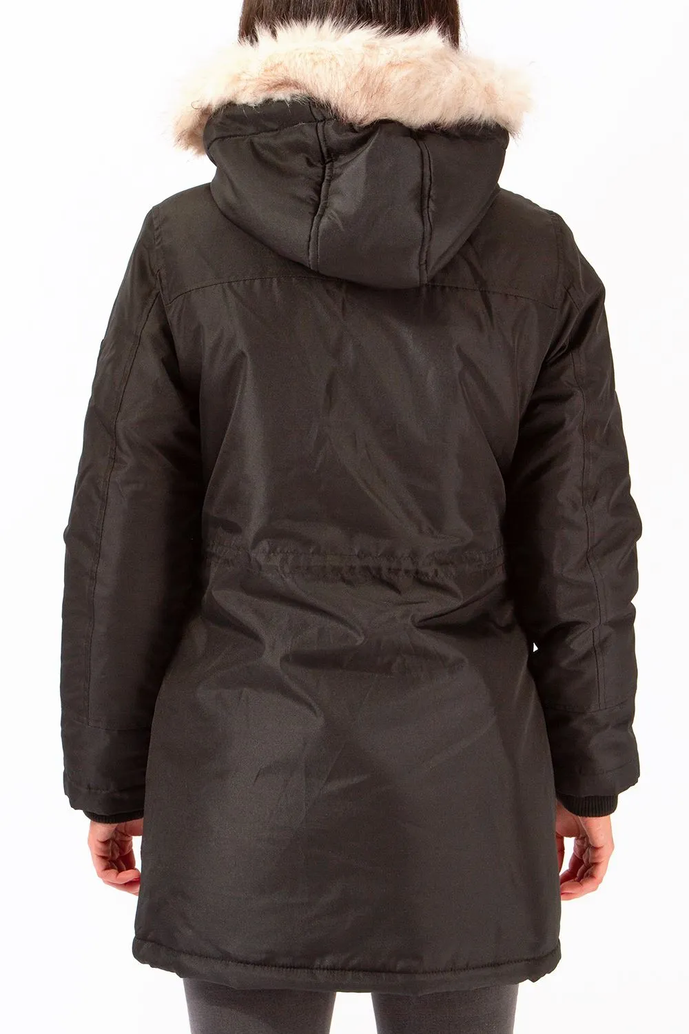 Trinity Faux Fur Hooded Parka