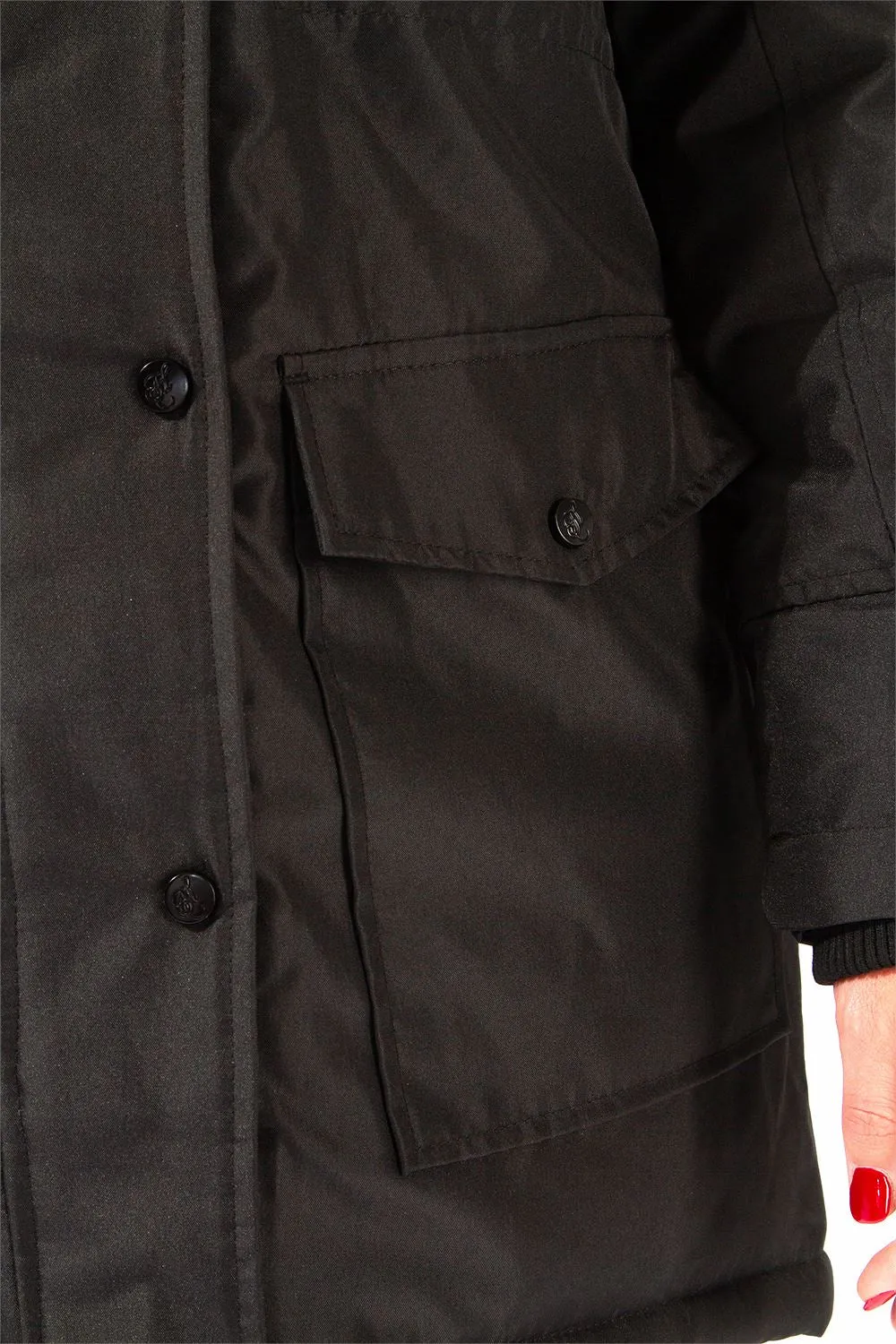Trinity Faux Fur Hooded Parka