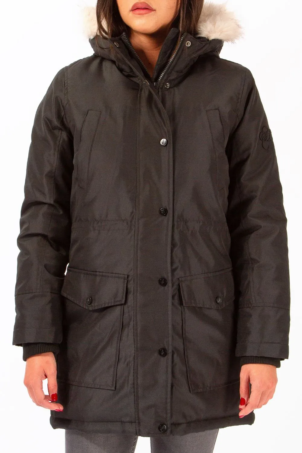 Trinity Faux Fur Hooded Parka