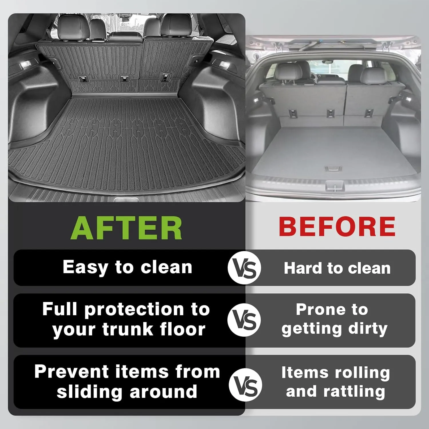 Trunk Mat And Backseat Cover for Blazer EV 2024 
