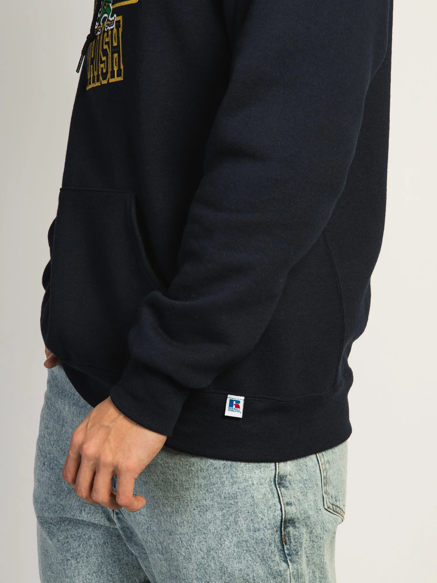 VARSITY NOTRE DAME PULLOVER HOODIE - NAVY