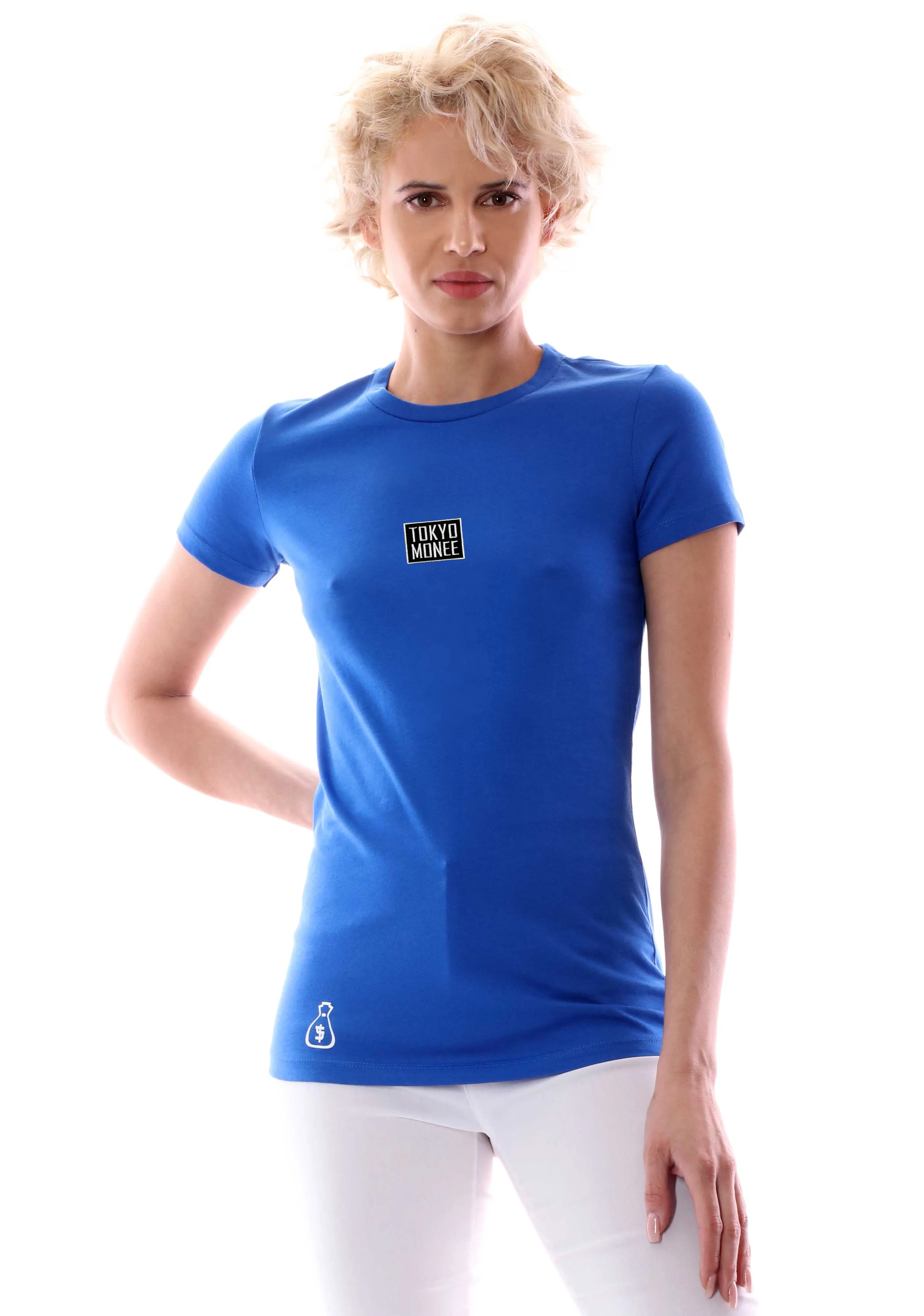 Women's Tokyo Monee Logo Patch Graphic T-Shirt